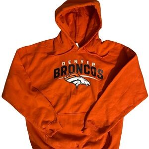 Denver Broncos NFL Team Apparel Fleece Hoodie - Large